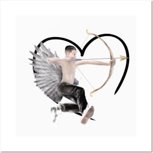 Cupid Takes Aim Posters and Art